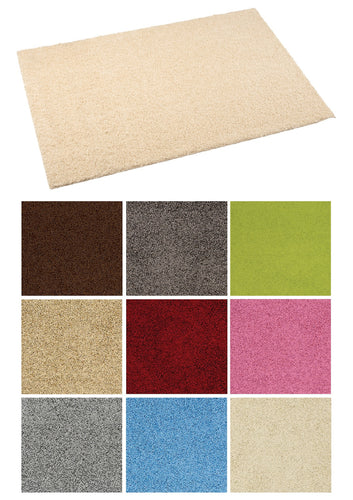 Fiji Shaggy Pile Area Rug (9 Colours)