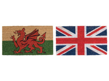 Load image into Gallery viewer, Kentwell Printed Flag Design Coir Doormat 70cm x 40cm (2 Designs)