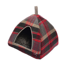 Load image into Gallery viewer, Gor Pets Camden Checked Pyramid Bed (3 Colours)