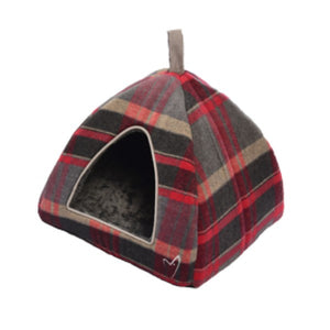 Gor Pets Camden Checked Pyramid Bed (3 Colours)