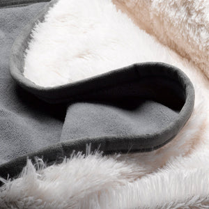 Gor Pets Nordic Soft Fleece & Faux Fur Pet Blanket (Various Colours & Sizes)