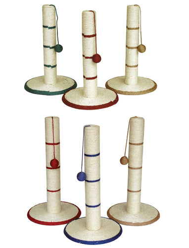 Gor Pets Sisal Rope Scratching Post (46cm or 62cm)