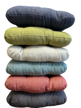 Load image into Gallery viewer, Foxcote Tie On Chunky Seat Garden Furniture Cushion Pad