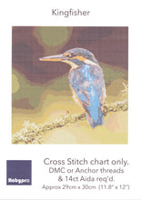 Load image into Gallery viewer, Habypro Cross Stitch Chart Only (Kingfisher)