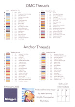 Load image into Gallery viewer, Habypro Cross Stitch Chart Only (Mandarin Duck)