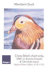 Load image into Gallery viewer, Habypro Cross Stitch Chart Only (Mandarin Duck)