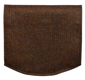 Harris Tweed Round Arm Caps or Chair Backs (Various Colours)