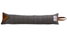 Load image into Gallery viewer, Harris Tweed Draught Excluder with Leather Detail