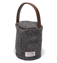 Load image into Gallery viewer, Harris Tweed 100% Pure New Wool Doorstop Cover with Leather Handle