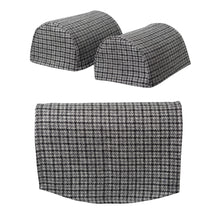 Load image into Gallery viewer, Harris Tweed Houndstooth Arm Caps &amp; Chair Backs Set (4 Colours)