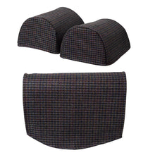 Load image into Gallery viewer, Harris Tweed Houndstooth Arm Caps &amp; Chair Backs Set (4 Colours)