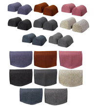 Load image into Gallery viewer, Harris Tweed Plain Arm Caps &amp; Chair Backs Set (Various Colours)