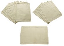 Load image into Gallery viewer, Heavy Duty Cream Oven Cloth with Blue Stripe (Various Quantities)