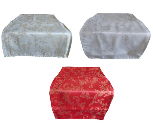 Christmas Metallic Jacquard Table Runners (3 Colours Available)