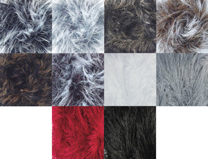 James Brett Faux Fur Fashion Yarn 100g (Various Shades)