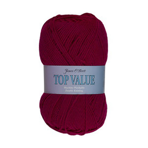 James Brett Top Value DK Double Knitting Yarn 100g Ball (Various Shades)