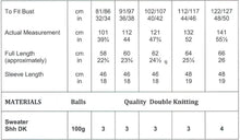Load image into Gallery viewer, James Brett Double Knit Knitting Pattern Ladies Sweaters (JB901)
