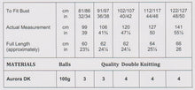 Load image into Gallery viewer, James Brett Double Knit Woman’s Stripe Effect Slipover Knitting Pattern JB904