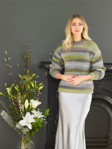 James Brett Double Knit Knitting Pattern Ladies Sweater (JB920)