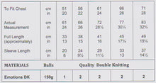 Load image into Gallery viewer, James Brett Double Knit Knitting Pattern Girls Sweater Jumper (JB924)