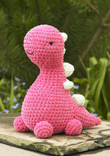 Load image into Gallery viewer, James Brett Chunky Crochet Pattern – Barney Brettosaurus Dinosaur Toy JB934