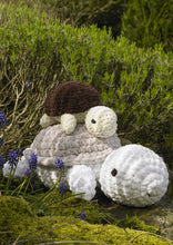 Load image into Gallery viewer, James Brett Chunky Crochet Pattern – Tilly &amp; Tommy Tortoise Toy JB935