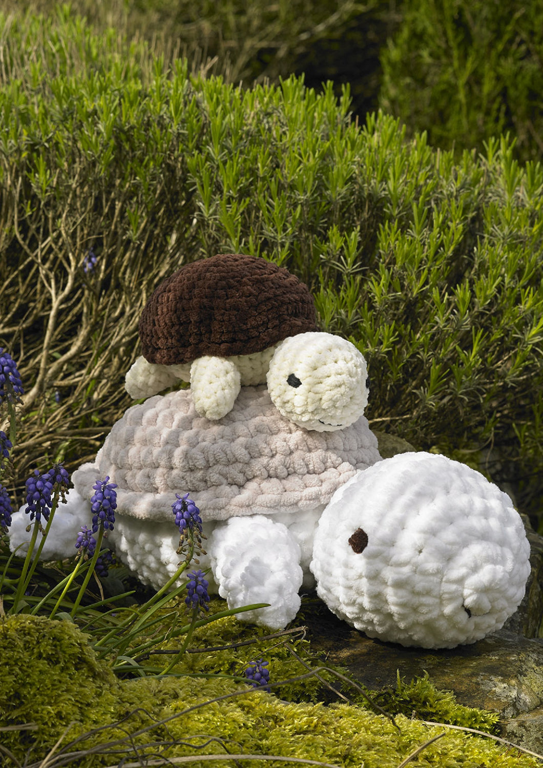 James Brett Chunky Crochet Pattern – Tilly & Tommy Tortoise Toy JB935