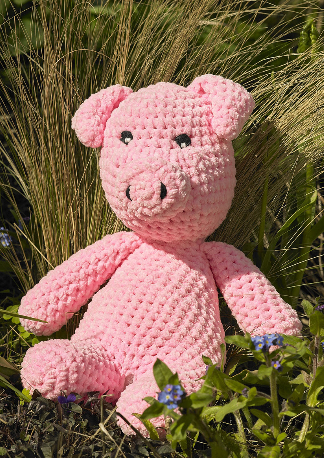 James Brett Chunky Crochet Pattern Petunia Pig (JB937)