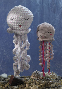 James Brett Chunky Crochet Pattern – Jasmine & Joy Jellyfish Toy JB938