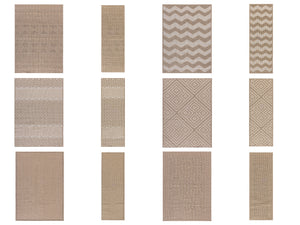 Washarug Jute Rug or Runner (6 Designs)