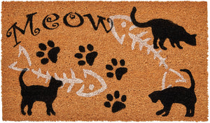 Kentwell Printed Cat or Dog Coir Mat 70cm x 40cm (8 Designs)