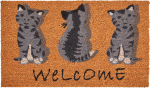 Kentwell Printed Cat or Dog Coir Mat 70cm x 40cm (8 Designs)