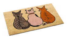 Load image into Gallery viewer, Kentwell Printed Animal Design Coir Mat 75cm x 45cm (Cats or Dogs)