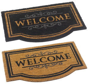 Kentwell Traditional Welcome Message Doormat 75cm x 50cm (2 Colours)