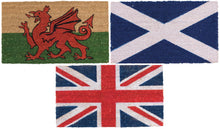 Load image into Gallery viewer, Kentwell Printed Flag Design Coir Doormat 70cm x 40cm (3 Designs)