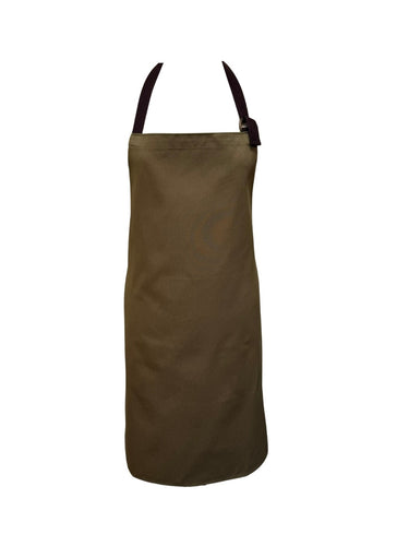 100% Cotton Bib Apron with Adjustable Neck Strap 61cm x 79cm