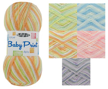Load image into Gallery viewer, King Cole Big Value Baby Print 4 Ply Knitting Yarn 100g Ball (Various Shades)