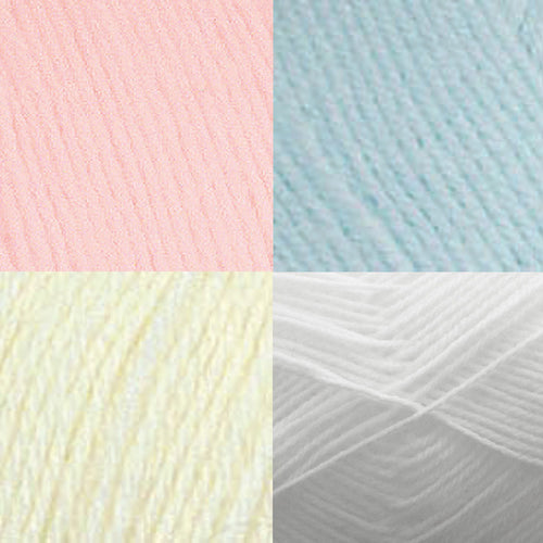 King Cole Comfort Baby 4 ply Super Soft Knitting Wool 100g Ball (Various Shades)