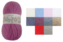Load image into Gallery viewer, King Cole Comfort Aran Super Soft Knitting Wool 100g Ball (Various Shades)