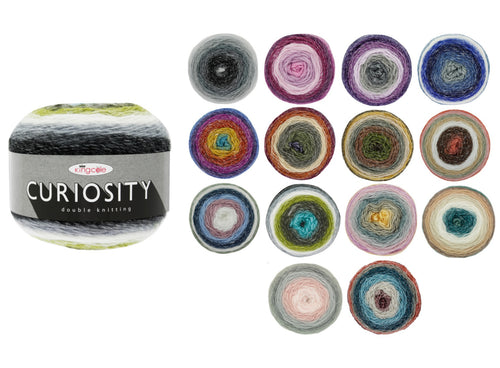 King Cole Curiosity DK Cake Yarn 150g (14 Shades)