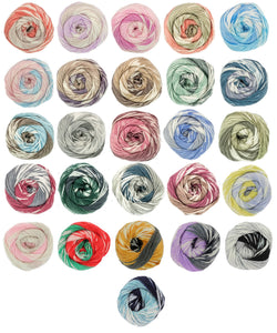 King Cole Fjord DK Fair Isle Effect Self-Patterning Yarn 100g (26 Colours)