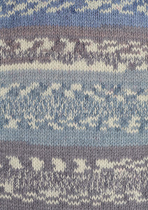 King Cole Nordic Chunky Self Patterning Fair Isle Yarn 150g (12 Shades)