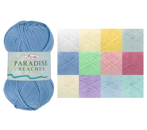 King Cole Paradise Beaches DK Knitting Yarn 100g (12 Shades)