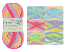 Load image into Gallery viewer, King Cole Tropical Beaches DK Knitting Yarn 200g (6 Shades)