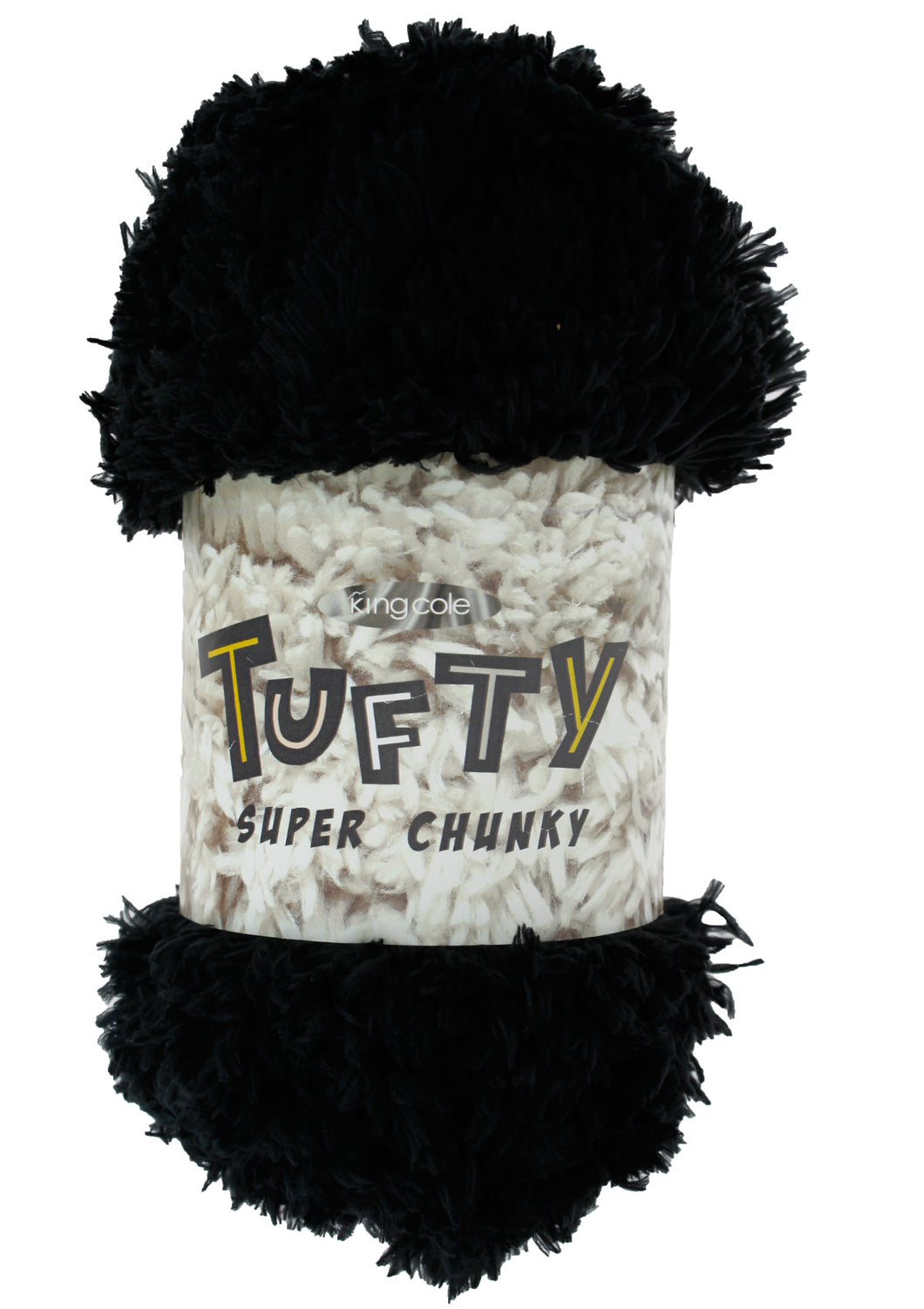 King Cole Tufty Super Chunky Knitting Yarn 100% Polyester Soft Wool 1 2 or 4 x 200g (Various Shades)