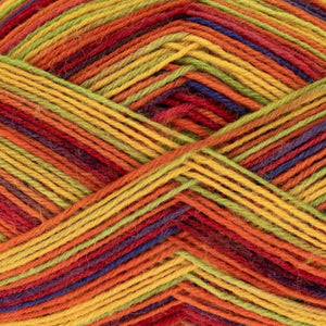 King Cole Zig Zag 4 Ply Knitting Yarn 100g Ball (2 Shades)