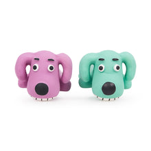 Load image into Gallery viewer, Petface Squeaky Latex Loofahs Dog Toy 28cm (Purple or Green)