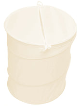 Load image into Gallery viewer, Cream Collapsible Laundry Basket - 44cm Diameter
