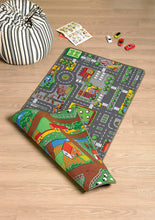 Load image into Gallery viewer, Children's Reversible Farm &amp; Road Design Playmat (3 Sizes)