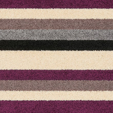 Load image into Gallery viewer, Linea Striped Machine Washable Rug or Runner 2 Colours